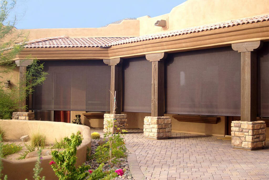 Dhr Losjes steen Patio Sun & Wind Screens | Awnings & Shade Products | Liberty