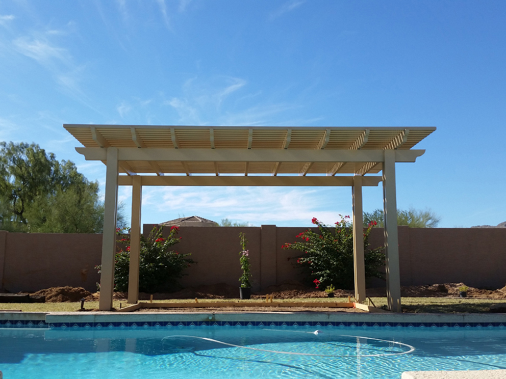 Add Grandeur to Your Home with a Lattice Patio Cover