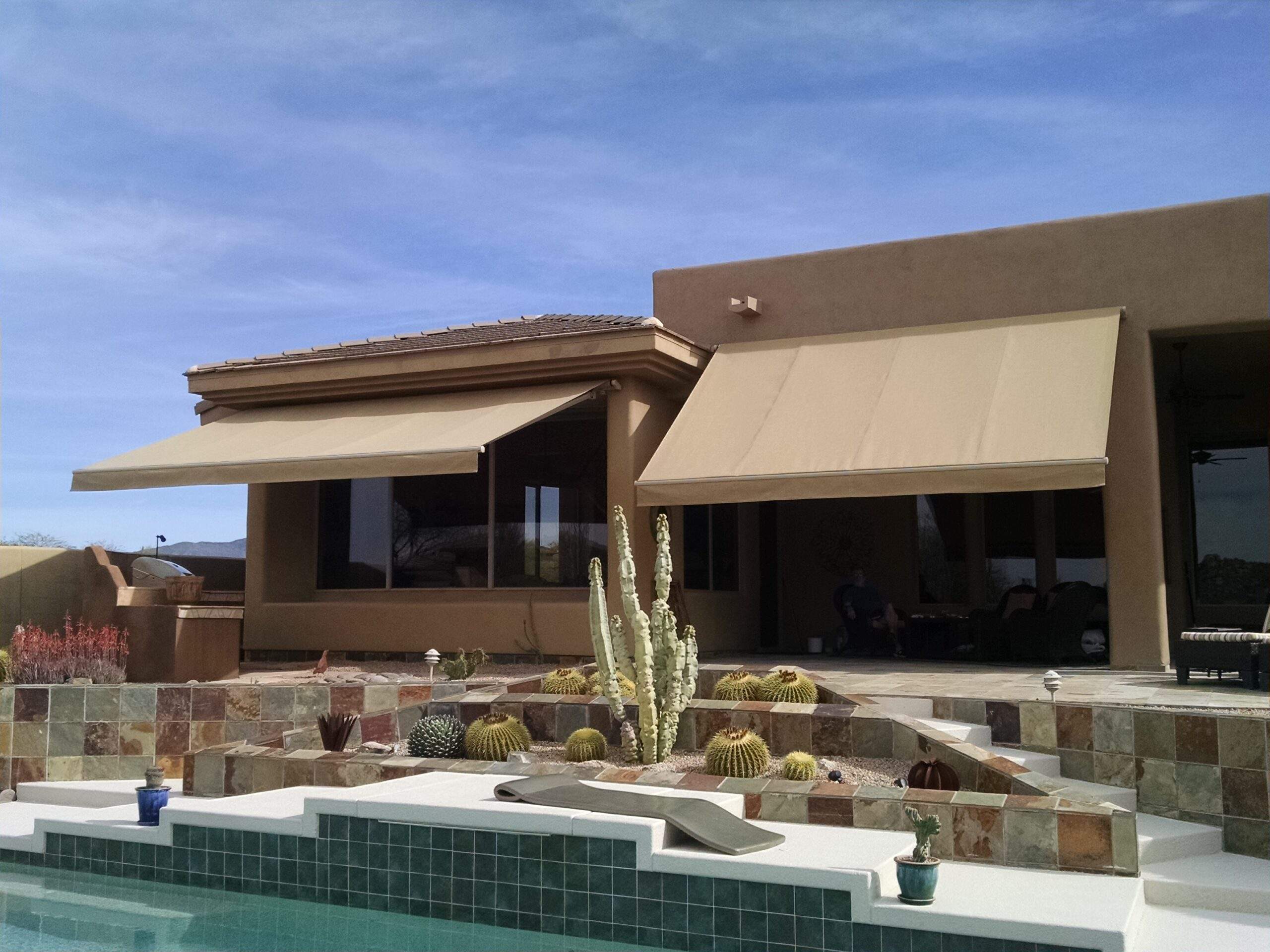 Retractable Awning Double